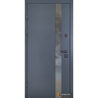 Вхідні двері модель Nordi Glass комплектація Defender 506 860/2050 ліва