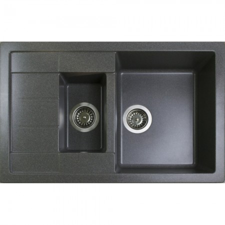 Мийка кухонна   Adamant  ANILA PLUS 775х495х200 сірий -04
