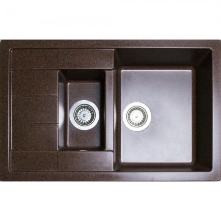 Мийка кухонна   Adamant  ANILA PLUS 775х495х200  mokko -12