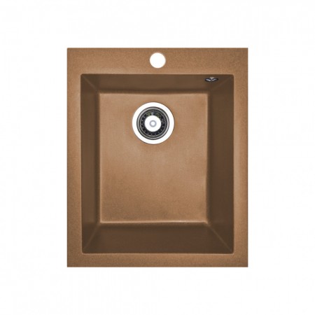 Мойка кухонная   Adamant BOARD 410х495x190  terraacotta -11