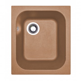 Мойка кухонная   Adamant COMPACTA 430х500х200 terraacotta -11