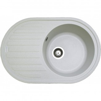 Мийка кухонна   Adamant  ELLIPSIS 765х495х200 old-stone -10