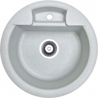  Мойка кухонная Adamant FINE 470х190 светло-серый 09