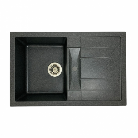 Мойка кухонная Adamant FORT 770х495х200 графит -13