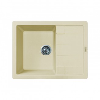  Мойка кухонная   Adamant   EXIST 500х500х190   Ivory -08