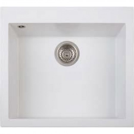  Мойка кухонная Adamant UNIVER 560х500х200 белый -01