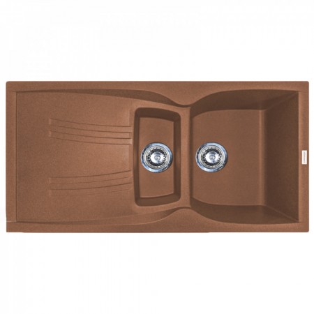 Мийка кухонна   Adamant NEW LINE  PLUS   975х495х235  terraacotta -11