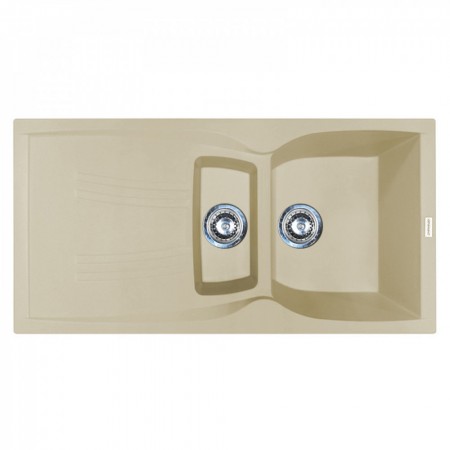 Мийка кухонна   Adamant  NEW LINE  PLUS   975х495х235   Ivory -08