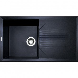  Мойка кухонная Adamant NOVAK 850х500х240 металлик -14