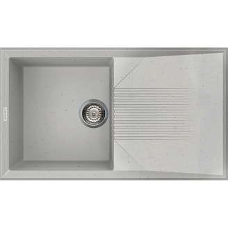 Мийка кухонна   Adamant   NOVAK 850х500х240  old-stone -10