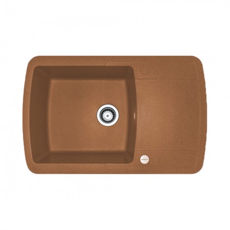 Мойка кухонная   Adamant OPTIMAKS 775х495х200 terraacotta -11