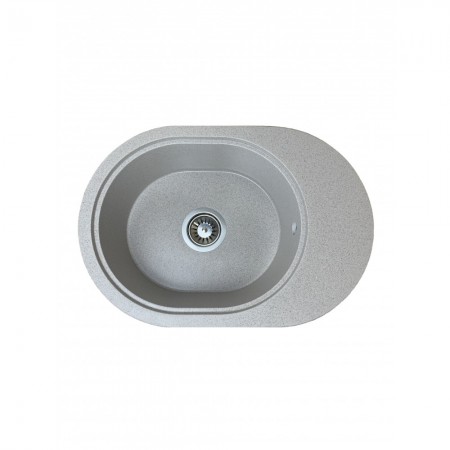 Мийка кухонна   Adamant OVALE  610х420х180 терра -07