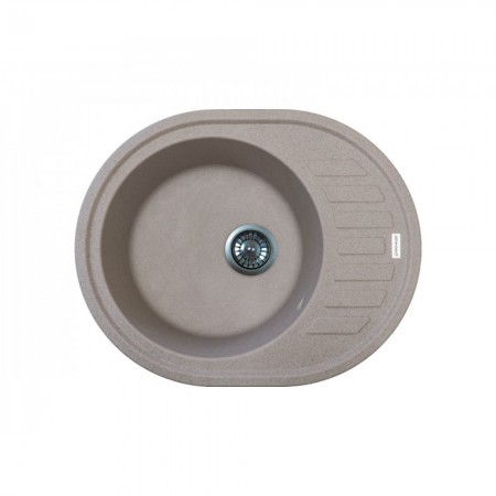 Мийка кухонна   Adamant  OVUM 615х495х200 терра -07