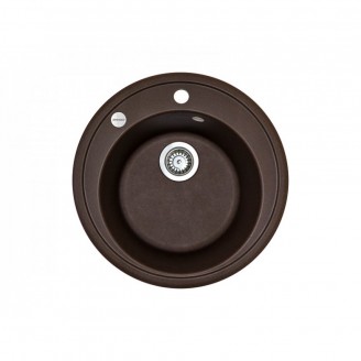  Мойка кухонная   Adamant SUN 510х209 mokko -12