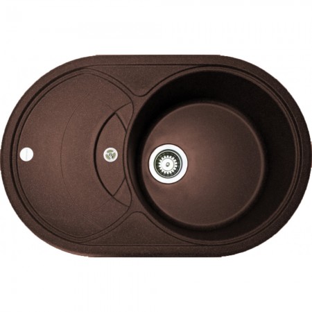 Мийка кухонна   Adamant    SHELL  770х495х200  mokko -12