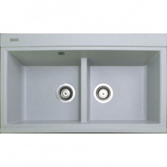  Мойка кухонная Adamant SIMILAR 855х505х230 светло-серый 09
