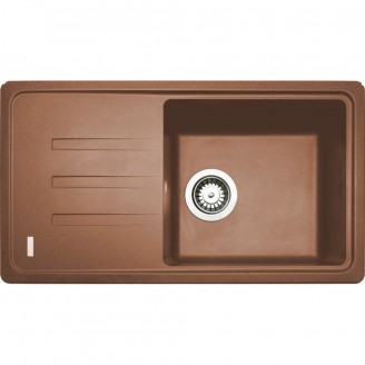  Мойка кухонная   Adamant SLIM  LONG  780х435х200 terraacotta -11