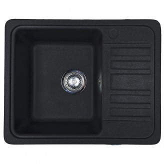  Мойка кухонная Adamant SMALL 570х455х180 металлик -14