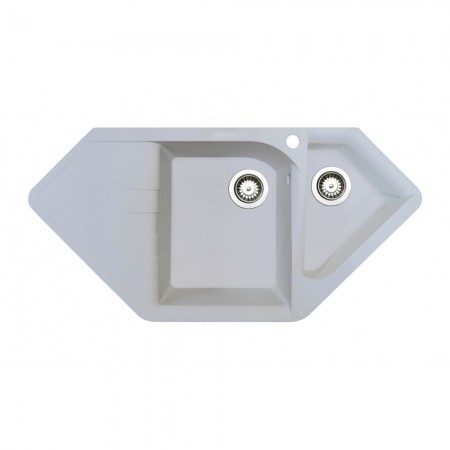 Мийка кухонна   Adamant     SPIRIT 1000х500х225    білий  -01