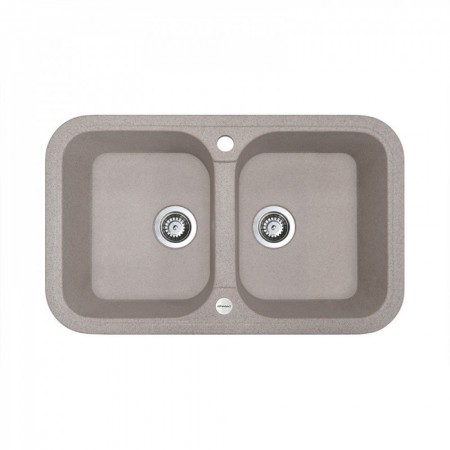 Мойка кухонная   Adamant  TWINS 765х470х190   терра -07