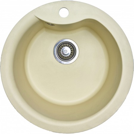Мийка кухонна   Adamant WAVE 485х210 Ivory -08