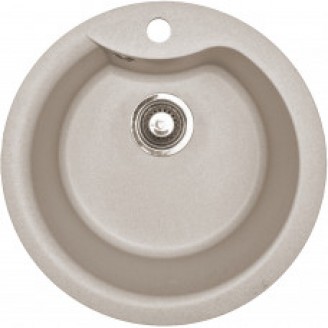  Мойка кухонная   Adamant WAVE 485х210 авена -06