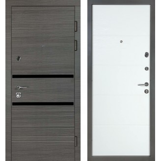 Вхідні двері в квартиру модель 514/191 колір  венге горизон сіре/ дуб пломбір горизонт