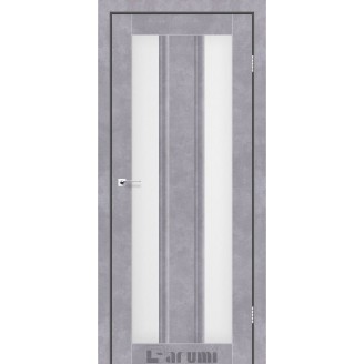  Дверне полотно Selesta сірий бетон сатин білий 60