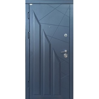 Двери входные Стандарт Геометрия 850(950)*2030мм  цвет графит