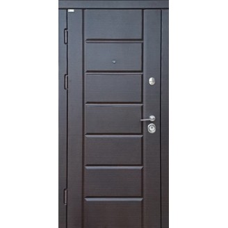 Двери входные "МИРА NEW"    Дуб тик темный 850(950)*2030мм  для квартиры Производитель Steel Art