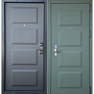 Двери входные Троя New Multipoint для квартиры  850/950 мм на 2050мм Камуфляж / Асфальт