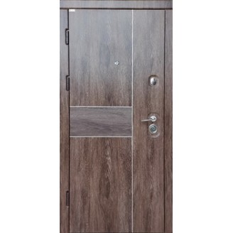 Двери входные Троя DA-2 Цвет - корица дуб шале 850(950)*2030мм Производитель Steel Art