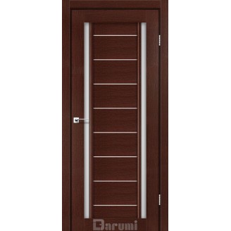 Двері MADRID Венге панга зі склом сатин білий