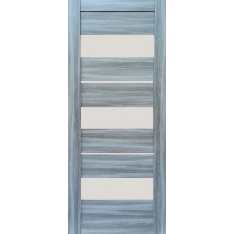 Дверное полотно Флора (900 х 2000, Шимо Антик, Сатин белый)