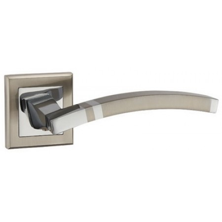 Ручка роздільна NAVY QL SN/WH-19 мат.нікель/білий