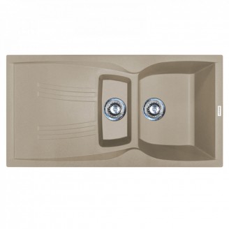 Мойка кухонная  Adamant   NEW LINE  PLUS   975х495х235   сахара -02