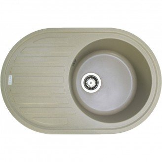 Мийка кухонна  Adamant  ELLIPSIS 765х495х200   сахара -02