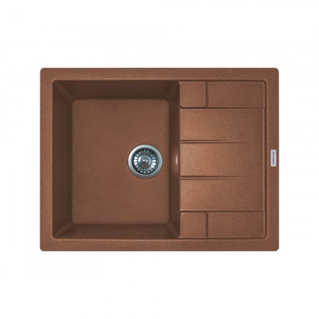 Мийка кухонна   Adamant ANILA 645х495х200 terraacotta -11