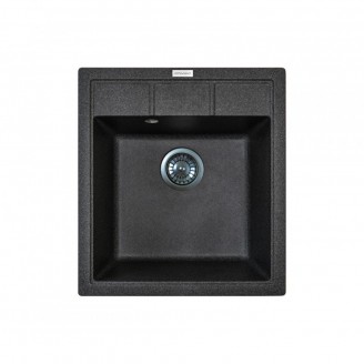 Мийка кухонна   Adamant   BRICK 460х515х200 графіт -13