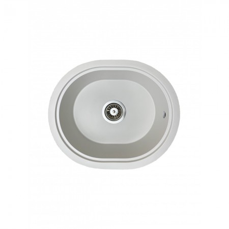 Мийка кухонна   Adamant CIRCUM 500х425х180 білий  -01