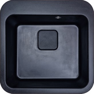 Мийка кухонна   Adamant  EXIST 500х500х190  чорний -03