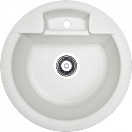 Мойка кухонная Adamant FINE 470х190 белый -01