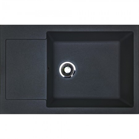 Мойка кухонная Adamant GENERAL 775х495х200 графит -13