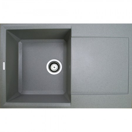 Мийка кухонна   Adamant  HORIZON 780х495х230  сітло-сірий 09