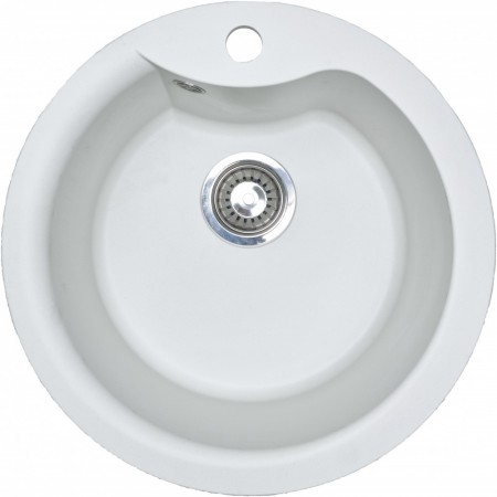 Мийка кухонна   Adamant WAVE 485х210 білий  -01