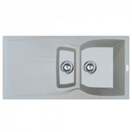 Мийка кухонна   Adamant  NEW LINE  PLUS   975х495х235  світло-сірий 09