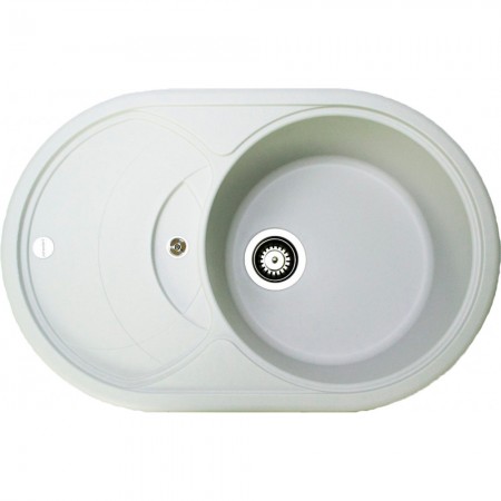 Мийка кухонна   Adamant  SHELL  770х495х200  білий  -01