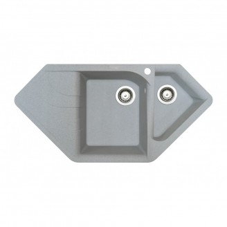 Мийка кухонна   Adamant    SPIRIT 1000х500х225    сітло-сірий 09