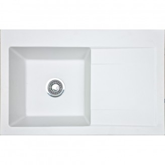 Мийка кухонна   Adamant   STARK 795х505х180     білий  -01
