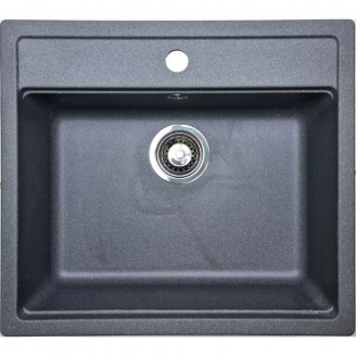 Мийка кухонна   Adamant  STEP 565х500x190     графіт -13